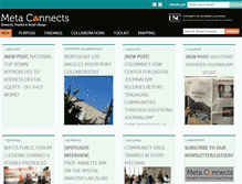 Tablet Screenshot of metaconnects.org